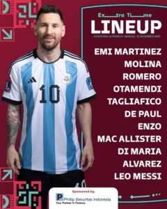 Argentina vs France starting lineup: Last minute change 3