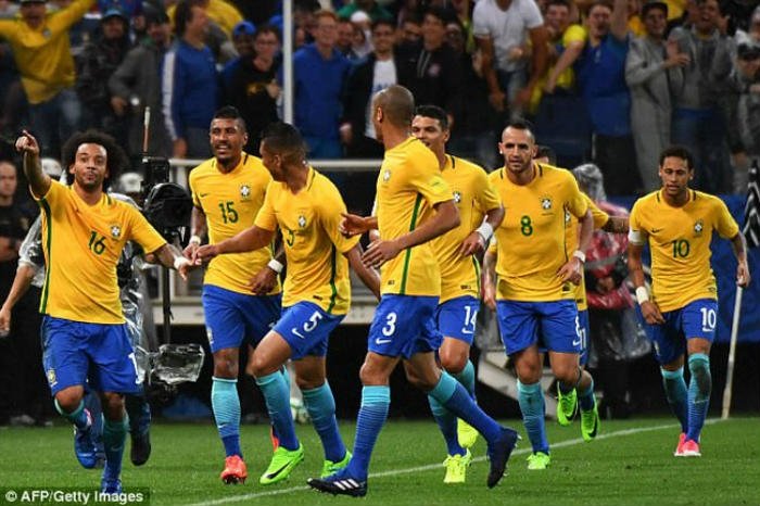 Comment on Group E World Cup 2018: 'Giant' Brazil 2