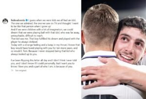 Valverde wrote an emotional farewell letter to Toni Kroos 6