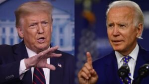 Mr. Trump tried to `read` his opponent Biden before the direct debate 0